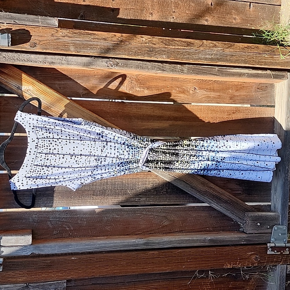 I Le New York Midi Print Dress, Pre-loved in Great Condition